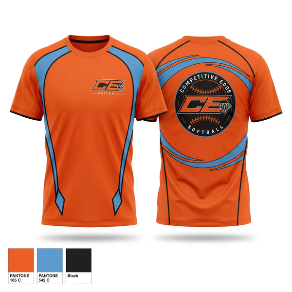 Short Sleeve Performance Shirt, Competitive edge diamonds, Softball, Teamtime, Team time, sublimation, custom sports apparel, team uniforms, spirit wear, spiritwear, sports uniforms, custom shirts, team store, custom team store, fundraiser sports, apparel fundraiser