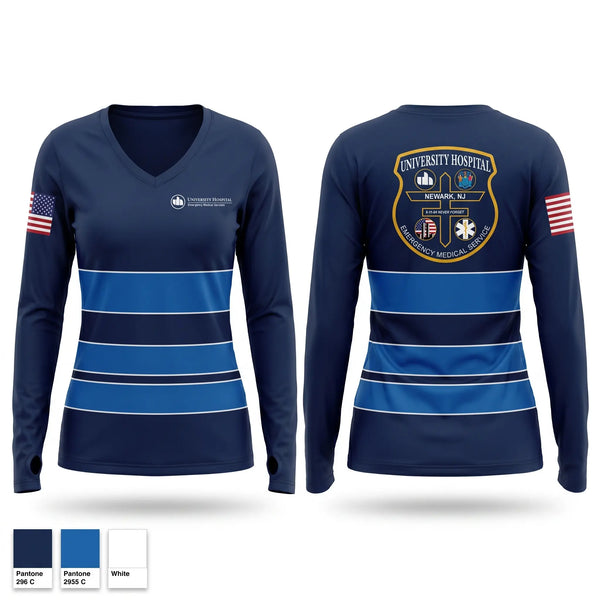 Old School Cotton Feel Shirt, UH EMS, EMS/EMT, Teamtime, Team time, sublimation, custom sports apparel, team uniforms, spirit wear, spiritwear, sports uniforms, custom shirts, team store, custom team store, fundraiser sports, apparel fundraiser