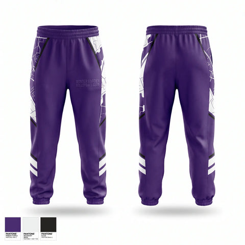 Sweatpants, WINTER GARDEN VOLLEYBALL CLUB, Women's Volleyball, Teamtime, Team time, sublimation, custom sports apparel, team uniforms, spirit wear, spiritwear, sports uniforms, custom shirts, team store, custom team store, fundraiser sports, apparel fundraiser