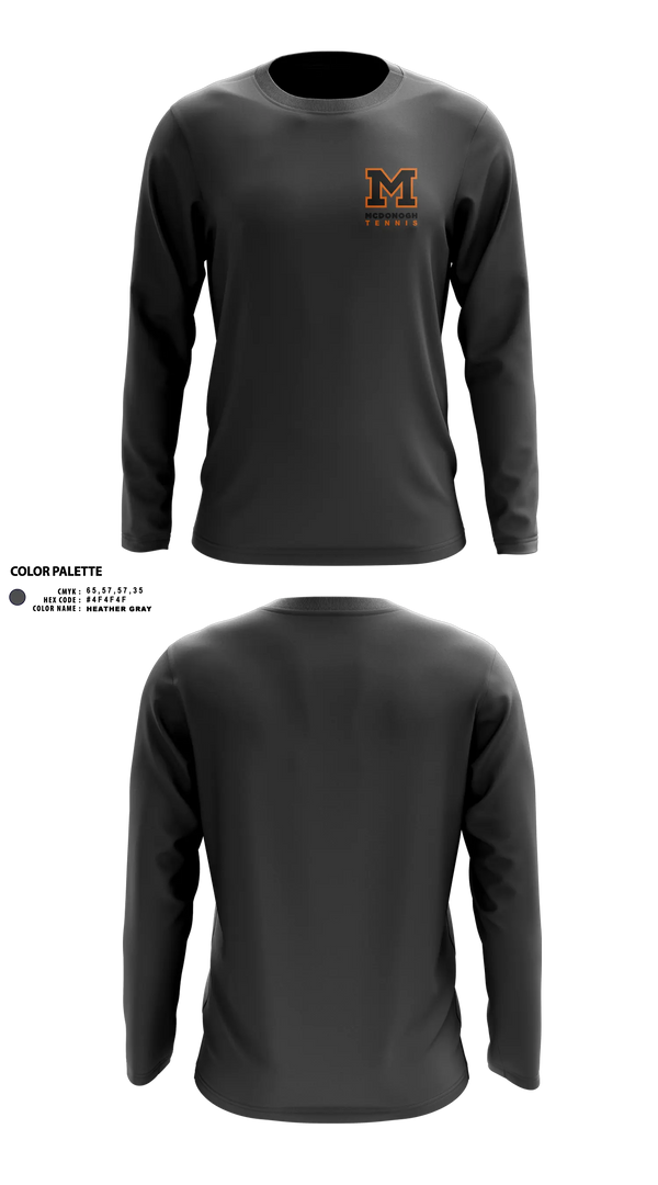 Long Sleeve Performance Shirt, Mcdonogh Girls Tennis, Tennis, Teamtime, Team time, sublimation, custom sports apparel, team uniforms, spirit wear, spiritwear, sports uniforms, custom shirts, team store, custom team store, fundraiser sports, apparel fundraiser
