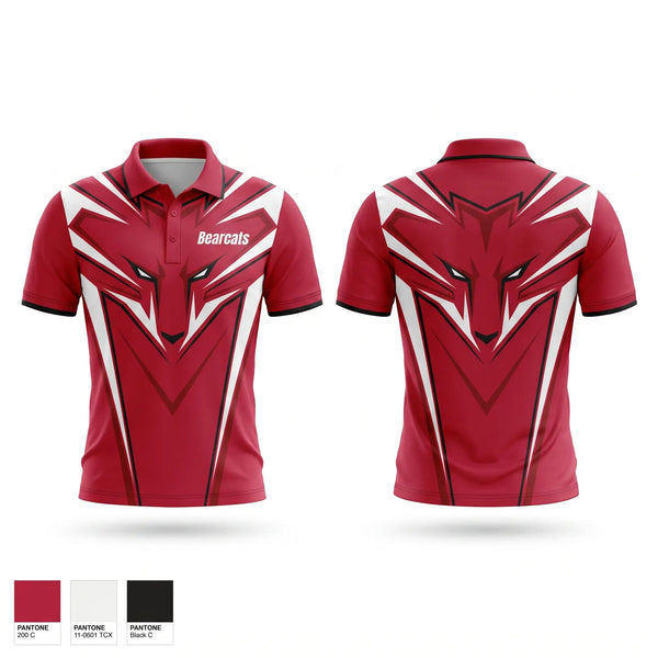 Short Sleeve Performance Polo, Bearcats, Softball, Teamtime, Team time, sublimation, custom sports apparel, team uniforms, spirit wear, spiritwear, sports uniforms, custom shirts, team store, custom team store, fundraiser sports, apparel fundraiser