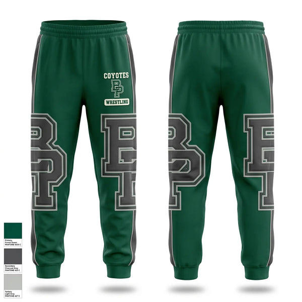 Sweatpants, Buena Park High School Wrestling, Wrestling, Teamtime, Team time, sublimation, custom sports apparel, team uniforms, spirit wear, spiritwear, sports uniforms, custom shirts, team store, custom team store, fundraiser sports, apparel fundraiser