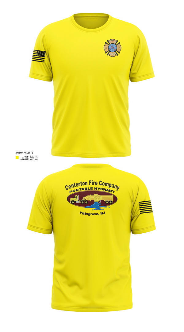 Old School Cotton Feel Shirt, Centerton fire company, Fire Department, Teamtime, Team time, sublimation, custom sports apparel, team uniforms, spirit wear, spiritwear, sports uniforms, custom shirts, team store, custom team store, fundraiser sports, apparel fundraiser