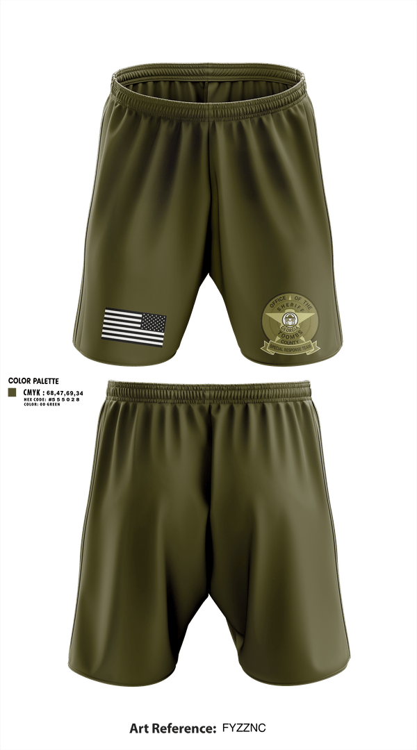 Athletic Shorts With Pockets, TCSO, Police, Teamtime, Team time, sublimation, custom sports apparel, team uniforms, spirit wear, spiritwear, sports uniforms, custom shirts, team store, custom team store, fundraiser sports, apparel fundraiser