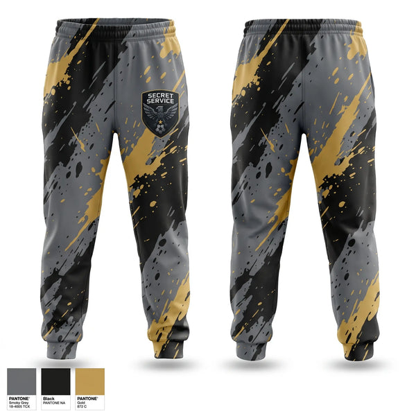 Sweatpants, Secret Service, Men's Soccer, Teamtime, Team time, sublimation, custom sports apparel, team uniforms, spirit wear, spiritwear, sports uniforms, custom shirts, team store, custom team store, fundraiser sports, apparel fundraiser