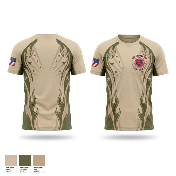 Short Sleeve Performance Shirt, Chevron ERT, Fire Department, Teamtime, Team time, sublimation, custom sports apparel, team uniforms, spirit wear, spiritwear, sports uniforms, custom shirts, team store, custom team store, fundraiser sports, apparel fundraiser
