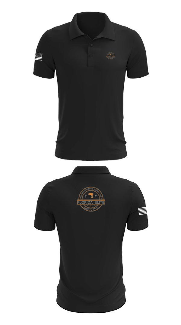 Short Sleeve Performance Polo, Florida Elite Builders, , Teamtime, Team time, sublimation, custom sports apparel, team uniforms, spirit wear, spiritwear, sports uniforms, custom shirts, team store, custom team store, fundraiser sports, apparel fundraiser