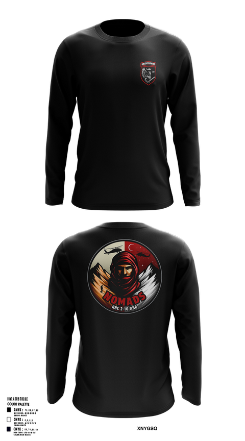 Long Sleeve Performance Shirt, 2-10 AHB Knighthawks, Spirit Store, Teamtime, Team time, sublimation, custom sports apparel, team uniforms, spirit wear, spiritwear, sports uniforms, custom shirts, team store, custom team store, fundraiser sports, apparel fundraiser