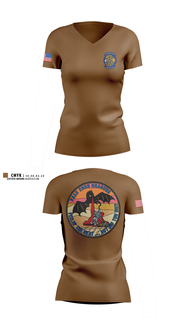 Womens Short Sleeve Vneck Shirt, 378 EM/CBRN, Air Force, Teamtime, Team time, sublimation, custom sports apparel, team uniforms, spirit wear, spiritwear, sports uniforms, custom shirts, team store, custom team store, fundraiser sports, apparel fundraiser