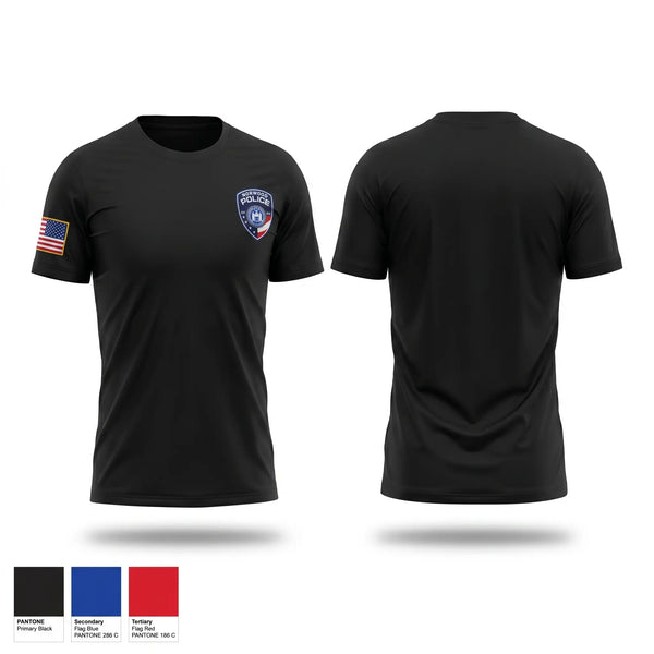 Short Sleeve Performance Shirt, Norwood Village Police Department, Police, Teamtime, Team time, sublimation, custom sports apparel, team uniforms, spirit wear, spiritwear, sports uniforms, custom shirts, team store, custom team store, fundraiser sports, apparel fundraiser