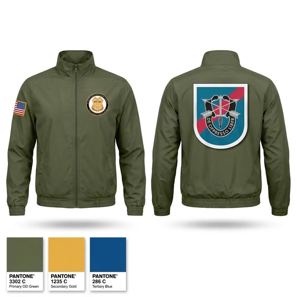 Windbreaker, 3/20th Special Forces Group, Army, Teamtime, Team time, sublimation, custom sports apparel, team uniforms, spirit wear, spiritwear, sports uniforms, custom shirts, team store, custom team store, fundraiser sports, apparel fundraiser