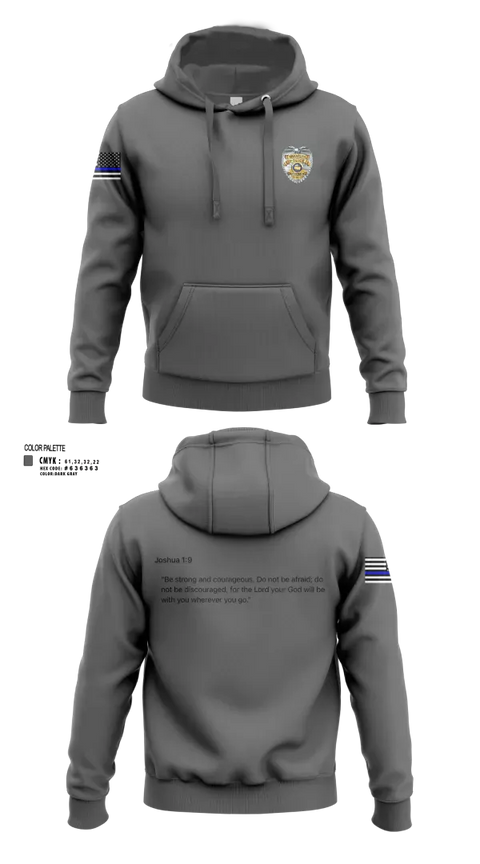 Hoodie, Wakarusa police, Police, Teamtime, Team time, sublimation, custom sports apparel, team uniforms, spirit wear, spiritwear, sports uniforms, custom shirts, team store, custom team store, fundraiser sports, apparel fundraiser