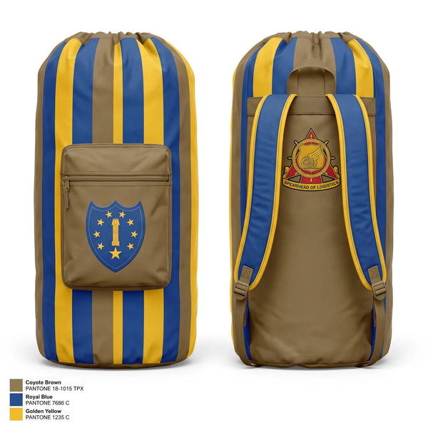 Gear Bag, 744th FSC, National Guard, Teamtime, Team time, sublimation, custom sports apparel, team uniforms, spirit wear, spiritwear, sports uniforms, custom shirts, team store, custom team store, fundraiser sports, apparel fundraiser