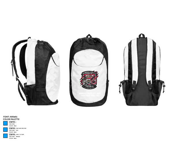 Gear Bag, Memphis Police City Wide Task Force Team Two, Police, Teamtime, Team time, sublimation, custom sports apparel, team uniforms, spirit wear, spiritwear, sports uniforms, custom shirts, team store, custom team store, fundraiser sports, apparel fundraiser
