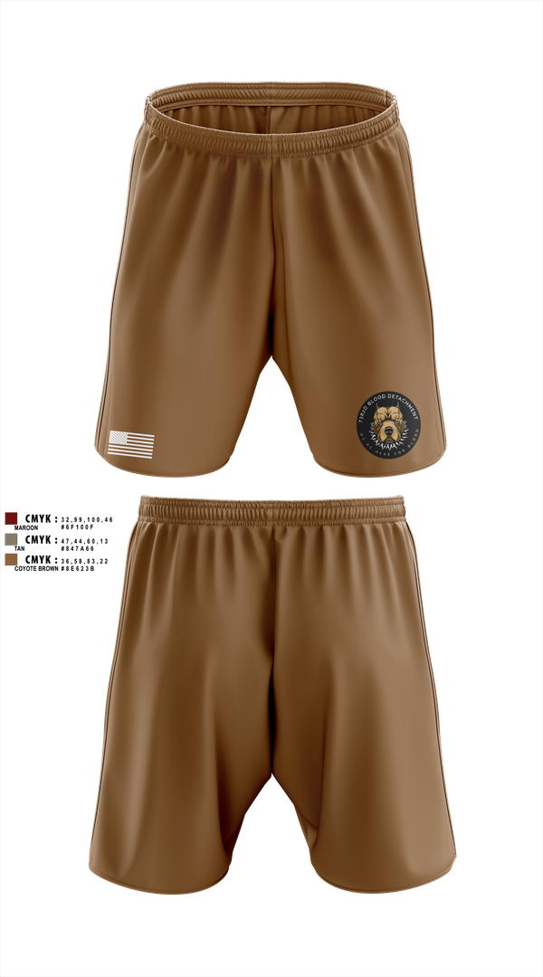 Athletic Shorts With Pockets, 7236 Medical Support Unit, Army, Teamtime, Team time, sublimation, custom sports apparel, team uniforms, spirit wear, spiritwear, sports uniforms, custom shirts, team store, custom team store, fundraiser sports, apparel fundraiser