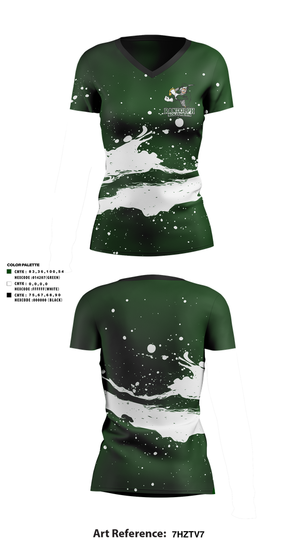 Womens Short Sleeve Vneck Shirt, Randolph Southern Senior High School, Spirit Store, Teamtime, Team time, sublimation, custom sports apparel, team uniforms, spirit wear, spiritwear, sports uniforms, custom shirts, team store, custom team store, fundraiser sports, apparel fundraiser