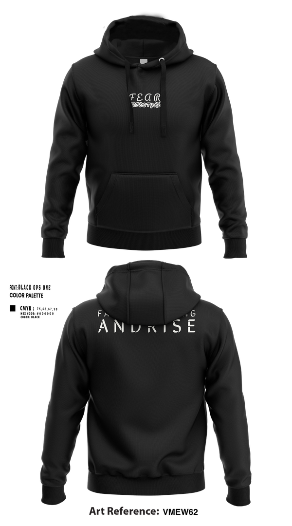 Hoodie, FearLifestyle, , Teamtime, Team time, sublimation, custom sports apparel, team uniforms, spirit wear, spiritwear, sports uniforms, custom shirts, team store, custom team store, fundraiser sports, apparel fundraiser