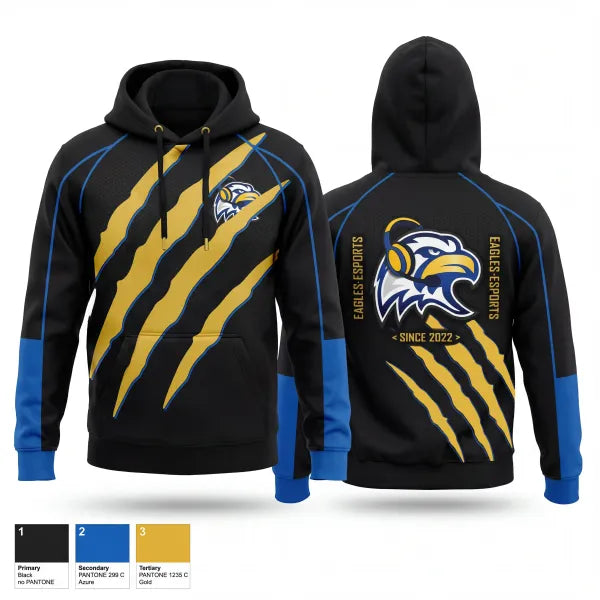Hoodie, HHS Eagles Esports, E-Sports, Teamtime, Team time, sublimation, custom sports apparel, team uniforms, spirit wear, spiritwear, sports uniforms, custom shirts, team store, custom team store, fundraiser sports, apparel fundraiser