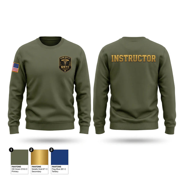 Crew Neck Sweatshirt, Camp Ripley MSTC, Army, Teamtime, Team time, sublimation, custom sports apparel, team uniforms, spirit wear, spiritwear, sports uniforms, custom shirts, team store, custom team store, fundraiser sports, apparel fundraiser