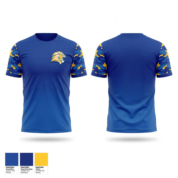 Short Sleeve Performance Shirt, Lions, Baseball, Teamtime, Team time, sublimation, custom sports apparel, team uniforms, spirit wear, spiritwear, sports uniforms, custom shirts, team store, custom team store, fundraiser sports, apparel fundraiser