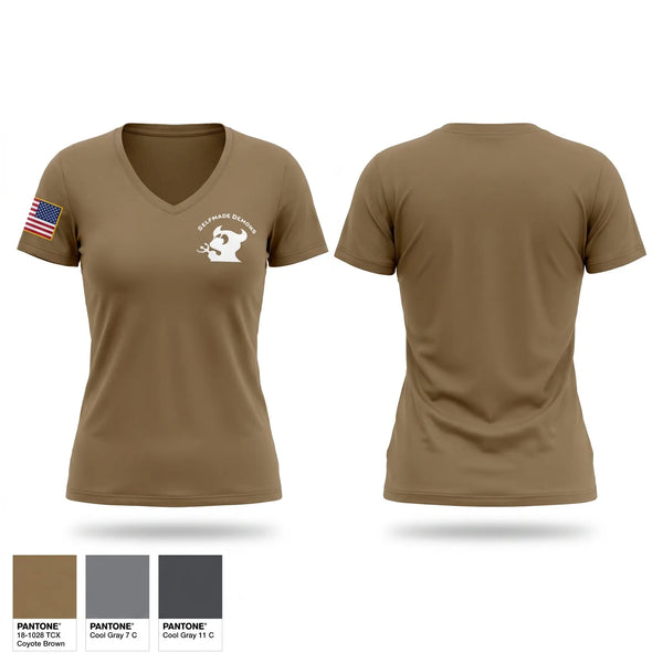 Womens Short Sleeve Vneck Shirt, 205th engineer battalion, National Guard, Teamtime, Team time, sublimation, custom sports apparel, team uniforms, spirit wear, spiritwear, sports uniforms, custom shirts, team store, custom team store, fundraiser sports, apparel fundraiser