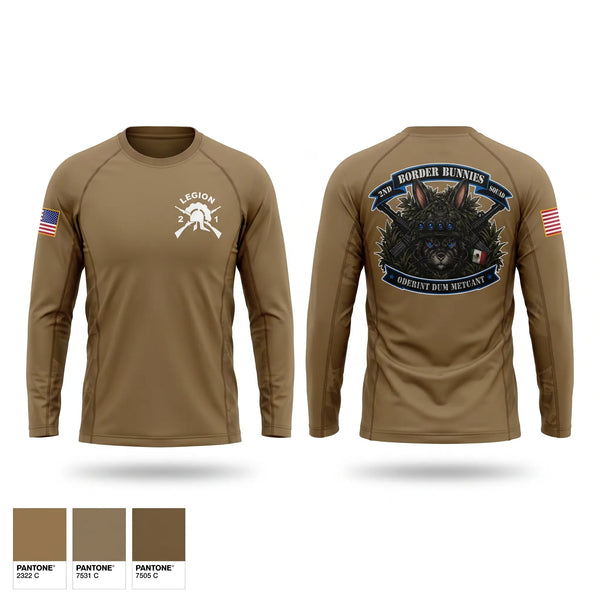 Long Sleeve Performance Shirt, Border bunnies, Army, Teamtime, Team time, sublimation, custom sports apparel, team uniforms, spirit wear, spiritwear, sports uniforms, custom shirts, team store, custom team store, fundraiser sports, apparel fundraiser