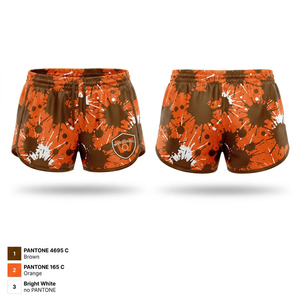 Womens Shorts, Weequahic Indians, , Teamtime, Team time, sublimation, custom sports apparel, team uniforms, spirit wear, spiritwear, sports uniforms, custom shirts, team store, custom team store, fundraiser sports, apparel fundraiser