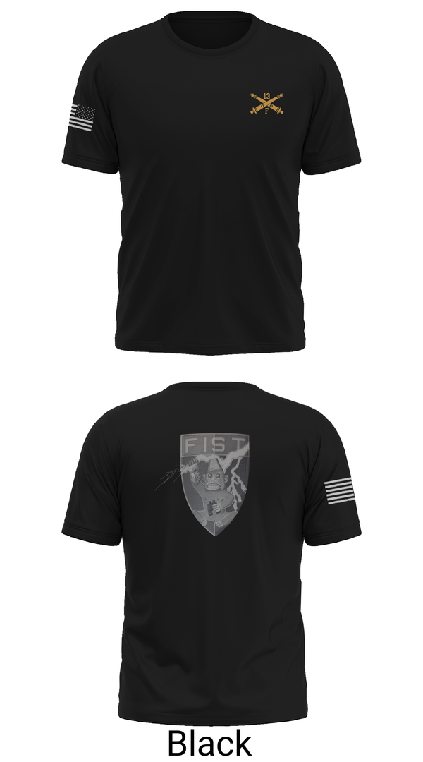 Old School Cotton Feel Shirt, HHB 113th FA / FIST, , Teamtime, Team time, sublimation, custom sports apparel, team uniforms, spirit wear, spiritwear, sports uniforms, custom shirts, team store, custom team store, fundraiser sports, apparel fundraiser