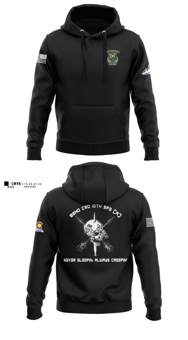Hoodie, 82nd CRD, Army, Teamtime, Team time, sublimation, custom sports apparel, team uniforms, spirit wear, spiritwear, sports uniforms, custom shirts, team store, custom team store, fundraiser sports, apparel fundraiser