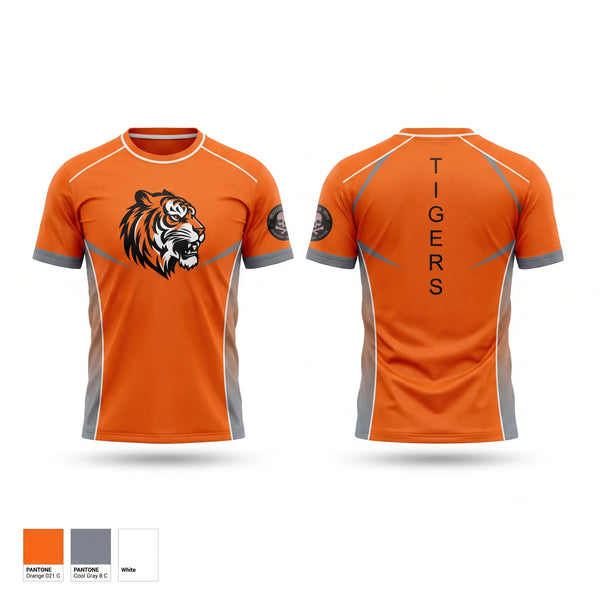 Football Jersey, HERRIN TIGERS CROSS COUNTRY, Cross Country, Teamtime, Team time, sublimation, custom sports apparel, team uniforms, spirit wear, spiritwear, sports uniforms, custom shirts, team store, custom team store, fundraiser sports, apparel fundraiser