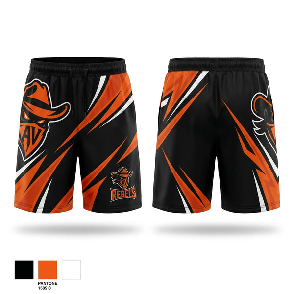 Athletic Shorts With Pockets, AV Rebels, , Teamtime, Team time, sublimation, custom sports apparel, team uniforms, spirit wear, spiritwear, sports uniforms, custom shirts, team store, custom team store, fundraiser sports, apparel fundraiser