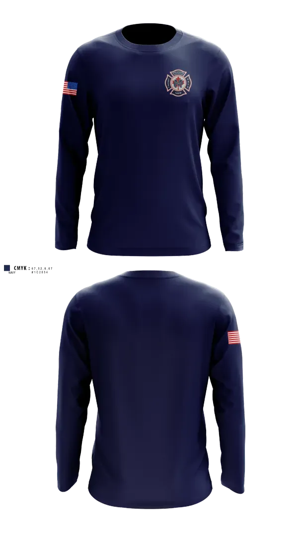 Long Sleeve Performance Shirt, Maplewood Fire department, Fire Department, Teamtime, Team time, sublimation, custom sports apparel, team uniforms, spirit wear, spiritwear, sports uniforms, custom shirts, team store, custom team store, fundraiser sports, apparel fundraiser