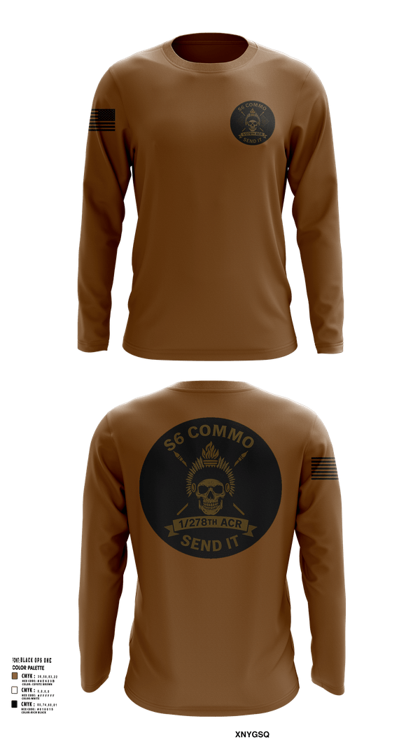 Long Sleeve Performance Shirt, 1/278th ACR, , Teamtime, Team time, sublimation, custom sports apparel, team uniforms, spirit wear, spiritwear, sports uniforms, custom shirts, team store, custom team store, fundraiser sports, apparel fundraiser