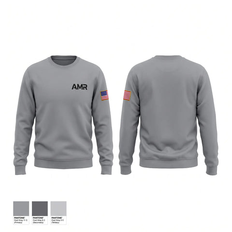 Crew Neck Sweatshirt, AMR, EMS/EMT, Teamtime, Team time, sublimation, custom sports apparel, team uniforms, spirit wear, spiritwear, sports uniforms, custom shirts, team store, custom team store, fundraiser sports, apparel fundraiser
