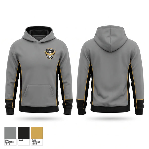 Hoodie, Secret Service, Men's Soccer, Teamtime, Team time, sublimation, custom sports apparel, team uniforms, spirit wear, spiritwear, sports uniforms, custom shirts, team store, custom team store, fundraiser sports, apparel fundraiser