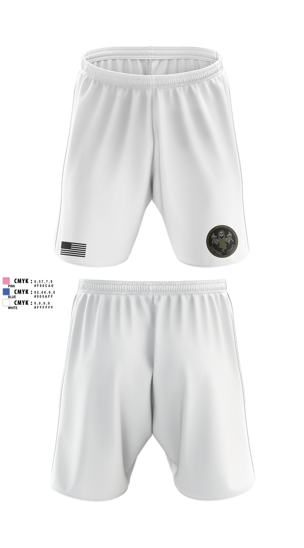 Athletic Shorts With Pockets, A 1/111 Field Artillery, , Teamtime, Team time, sublimation, custom sports apparel, team uniforms, spirit wear, spiritwear, sports uniforms, custom shirts, team store, custom team store, fundraiser sports, apparel fundraiser