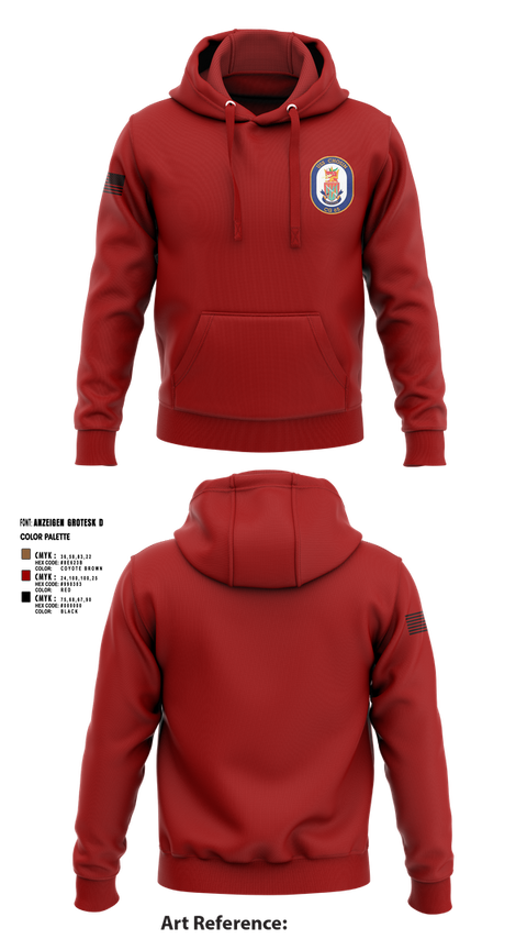 Hoodie, USS CHOSIN, , Teamtime, Team time, sublimation, custom sports apparel, team uniforms, spirit wear, spiritwear, sports uniforms, custom shirts, team store, custom team store, fundraiser sports, apparel fundraiser
