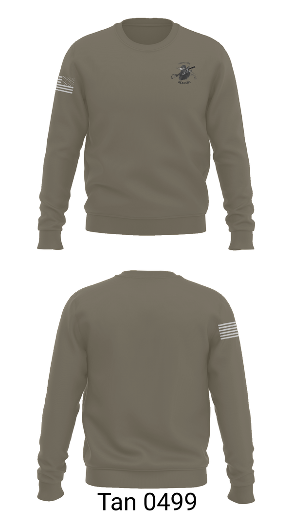 Crew Neck Sweatshirt, 984 MP CO 2nd Platoon, , Teamtime, Team time, sublimation, custom sports apparel, team uniforms, spirit wear, spiritwear, sports uniforms, custom shirts, team store, custom team store, fundraiser sports, apparel fundraiser