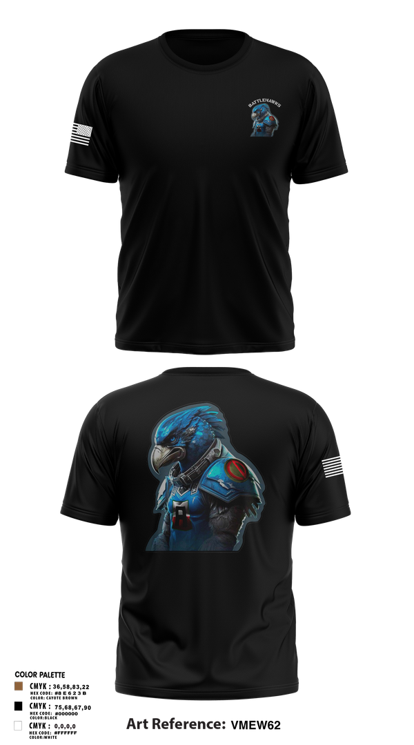Old School Cotton Feel Shirt, Battlehawks, , Teamtime, Team time, sublimation, custom sports apparel, team uniforms, spirit wear, spiritwear, sports uniforms, custom shirts, team store, custom team store, fundraiser sports, apparel fundraiser