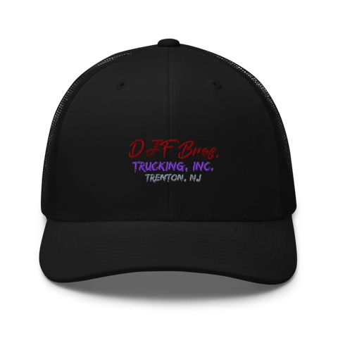 DJF Brothers Trucking Inc. 84106902 Retro Trucker Hat | Yupoong 6606