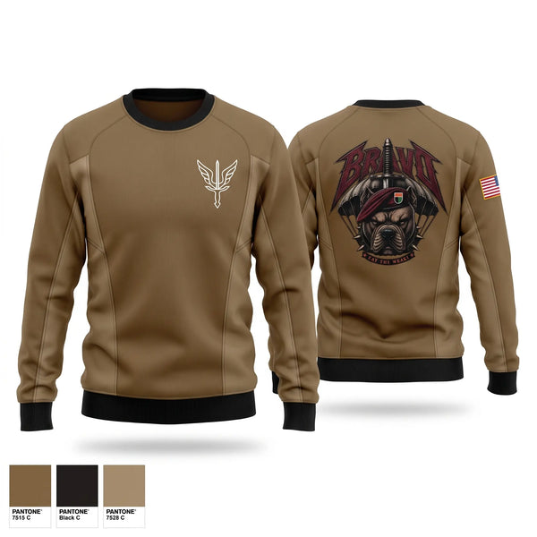 Crew Neck Sweatshirt, B. CO, 112th SIG BN, Army, Teamtime, Team time, sublimation, custom sports apparel, team uniforms, spirit wear, spiritwear, sports uniforms, custom shirts, team store, custom team store, fundraiser sports, apparel fundraiser