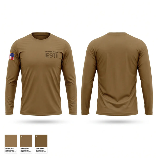Long Sleeve Performance Shirt, Randolph County E911, Police, Teamtime, Team time, sublimation, custom sports apparel, team uniforms, spirit wear, spiritwear, sports uniforms, custom shirts, team store, custom team store, fundraiser sports, apparel fundraiser