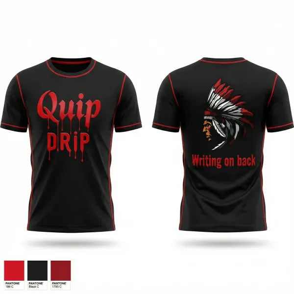Short Sleeve Performance Shirt, Aliquippa Quips, , Teamtime, Team time, sublimation, custom sports apparel, team uniforms, spirit wear, spiritwear, sports uniforms, custom shirts, team store, custom team store, fundraiser sports, apparel fundraiser