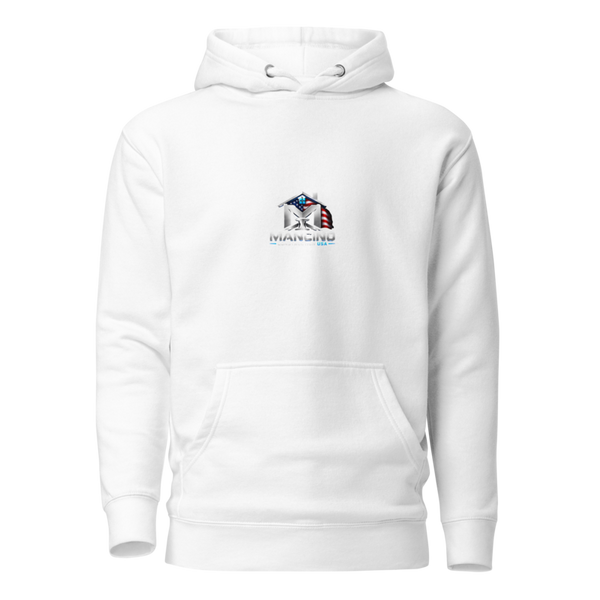 Unisex Hoodie - 1 - White