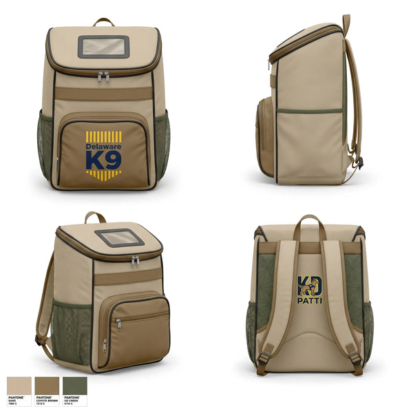 Gear Bag, University of Delaware Police Department-K9 Patti, Police, Teamtime, Team time, sublimation, custom sports apparel, team uniforms, spirit wear, spiritwear, sports uniforms, custom shirts, team store, custom team store, fundraiser sports, apparel fundraiser