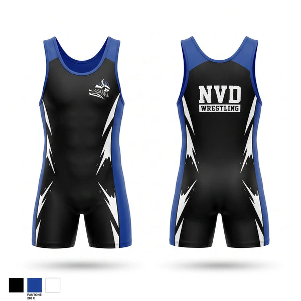 Wrestling Singlet, Demarest, Wrestling, Teamtime, Team time, sublimation, custom sports apparel, team uniforms, spirit wear, spiritwear, sports uniforms, custom shirts, team store, custom team store, fundraiser sports, apparel fundraiser