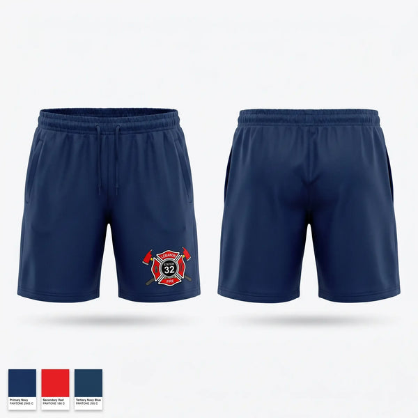 Athletic Shorts With Pockets, Lebanon Fire, Fire Department, Teamtime, Team time, sublimation, custom sports apparel, team uniforms, spirit wear, spiritwear, sports uniforms, custom shirts, team store, custom team store, fundraiser sports, apparel fundraiser