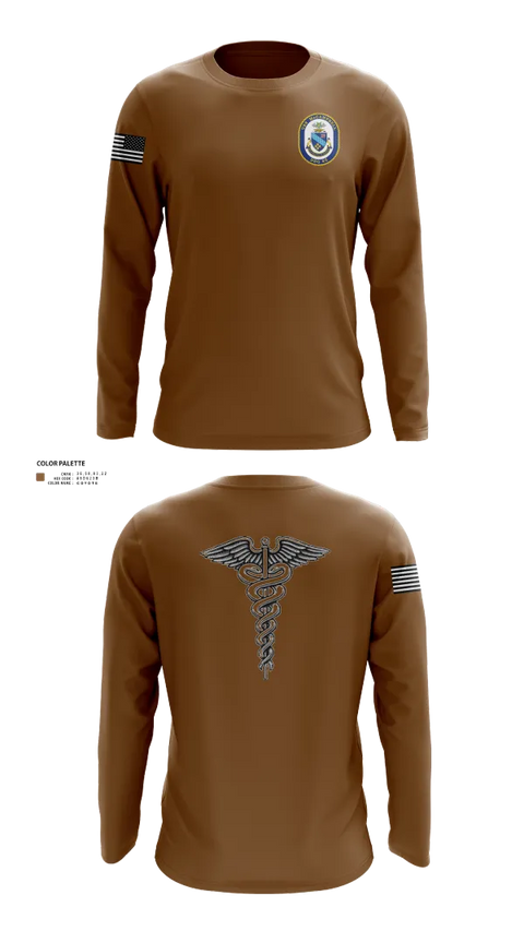 Long Sleeve Performance Shirt, Uss McCAMPBELL, , Teamtime, Team time, sublimation, custom sports apparel, team uniforms, spirit wear, spiritwear, sports uniforms, custom shirts, team store, custom team store, fundraiser sports, apparel fundraiser