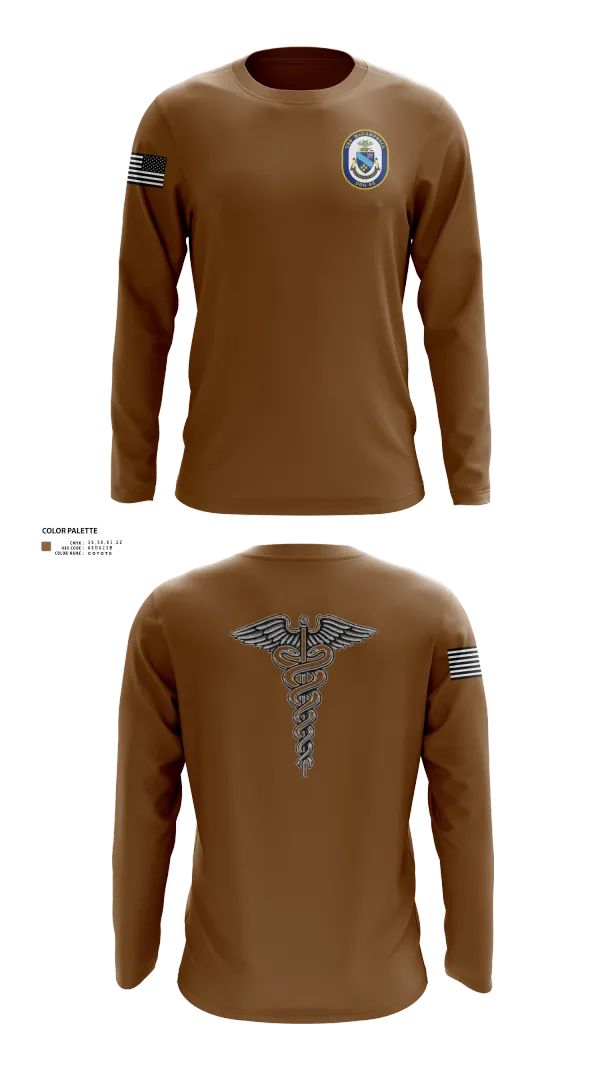Long Sleeve Performance Shirt, Uss McCAMPBELL, , Teamtime, Team time, sublimation, custom sports apparel, team uniforms, spirit wear, spiritwear, sports uniforms, custom shirts, team store, custom team store, fundraiser sports, apparel fundraiser