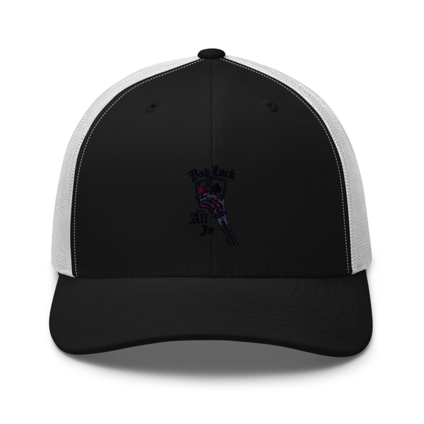 4th plt bad luck 18253345 Retro Trucker Hat | Yupoong 6606